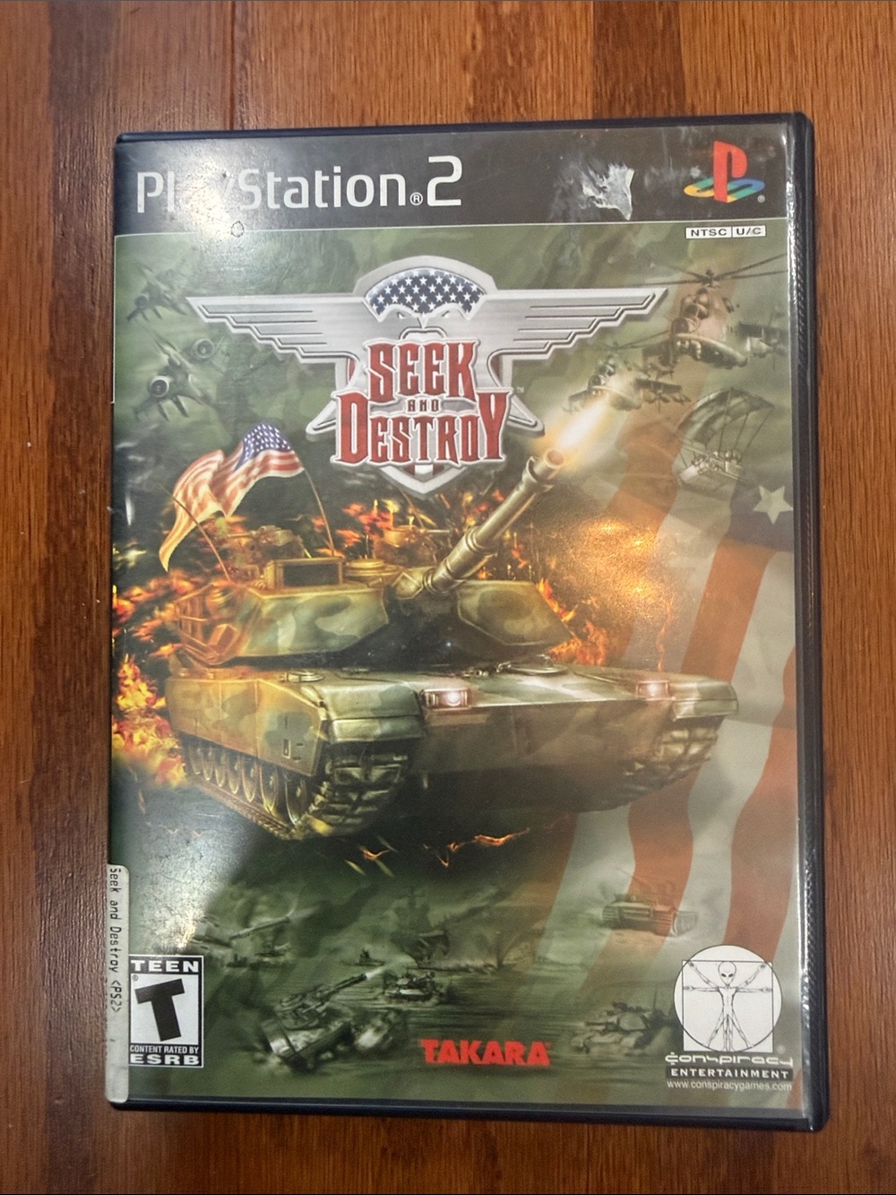 Seek and Destroy PlayStation 2 PS2 Complete With Manual 2002 Tank Combat Game